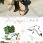 diy fringe sandals tutorial