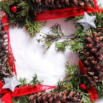 diy natural winter wreath