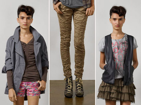 DKNY Jeans Juniors Fall Winter 2010 Collection
