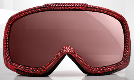 Dolce Gabbana Ski Glasses Swarovski red
