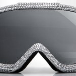 Dolce Gabbana Ski Glasses Swarovski silver front