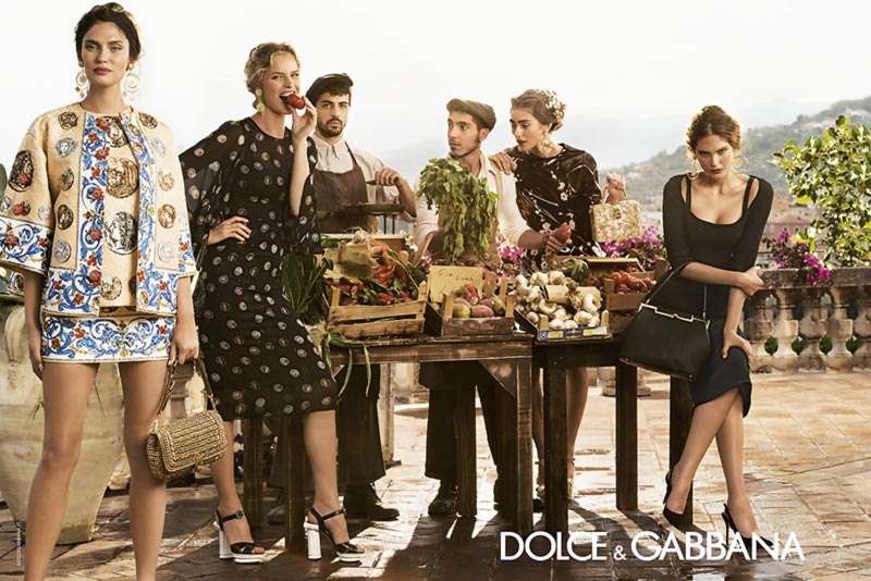 Dolce Gabbana Spring Summer campaign 2014
