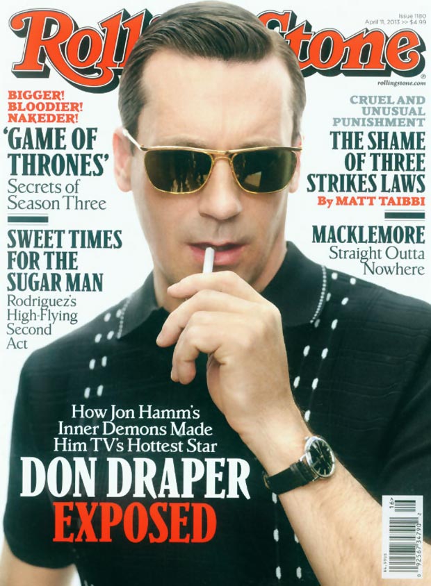 Rolling Stone And Mad Men Don Draper Cover