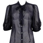 Dotted Swiss blouse forever21