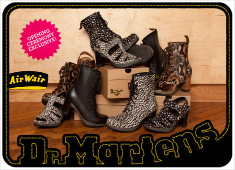 Dr Martens Opening Ceremony Fall 2010 shoes collection