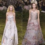 dresses haute couture Dior spring summer 2017