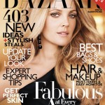 Drew Barrymore Harper s Bazaar October 2010 cover