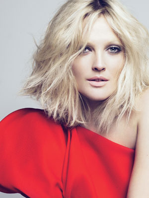 Drew Barrymore W Magazine April 09 red