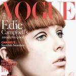 Edie Campbell portrait Vogue UK April 2013 cover