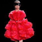 Effie Trinket Hunger Games pink McQueen dress