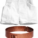 Elin Kling H M collection shorts cuff