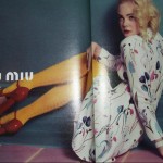 Elle Fanning Miu Miu Spring 2014 ad campaign Inez Vinoodh