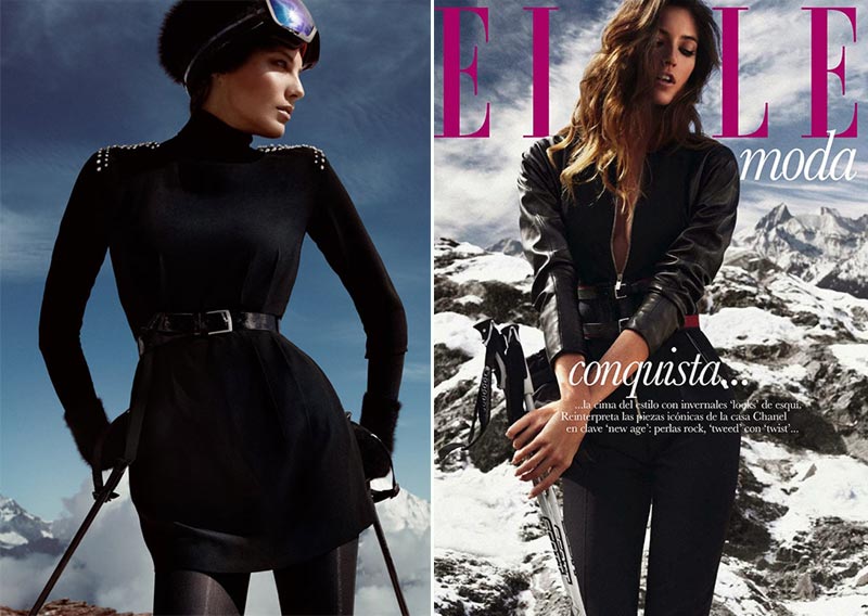 Elle Spain January pictorial looks like HM ad campaign
