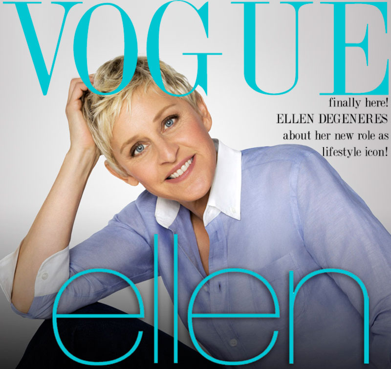 Ellen possible Vogue cover