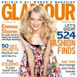Emma Stone Glamour UK February 2013 cover