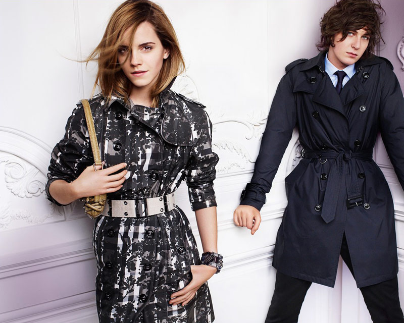 Emma Watson Burberry Spring Summer 2010 ad campaign 6