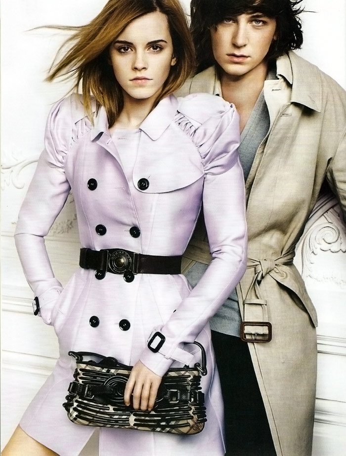 Emma Watson Burberry Spring Summer 2010 Ad Campaign large