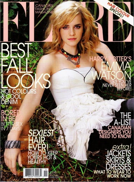 Emma Watson Cover Flare Magazine November 2008