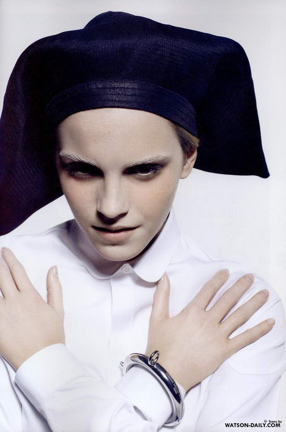 Emma Watson Crash Magazine Karl Lagerfeld 9