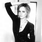 Emma Watson lbd Marie Claire UK February 2013