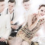 Emma Watson Vogue July 2011 photo with young men