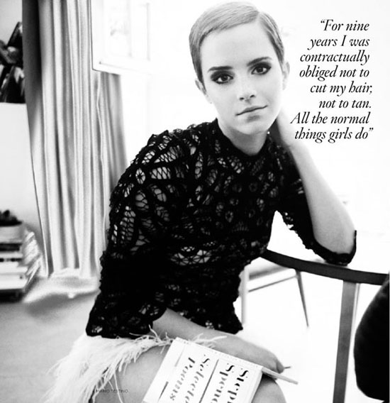 Emma Watson Vogue UK December 2010 4