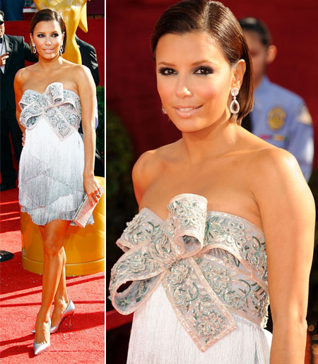 Emmy Awards 2008 – Eva Longoria Wearing Marchesa Dress