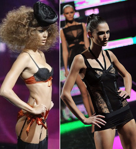 Etam lingerie fashion show 2011