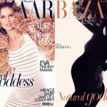 Eva Herzigova Harper s Bazaar April 2011 covers