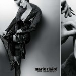 Eva Herzigova Marie Claire calendar Karl Lagerfeld January