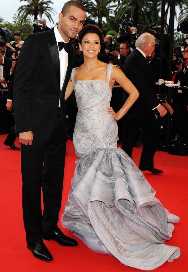 Eva Longoria Parker Versace dress Cannes 2009