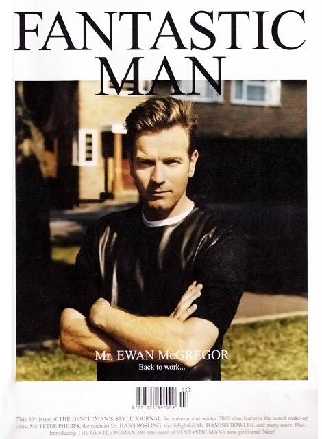 Ewan McGregor Fantastic Man Magazine cover