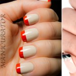 examples of colored tips french nails