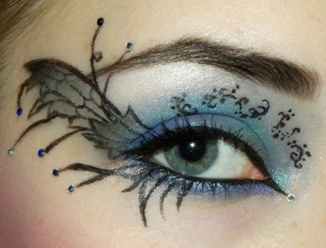 Fairy eyes makeup