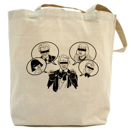 Fake Karl The Church of Karl Lagerfeld tote Karl and others