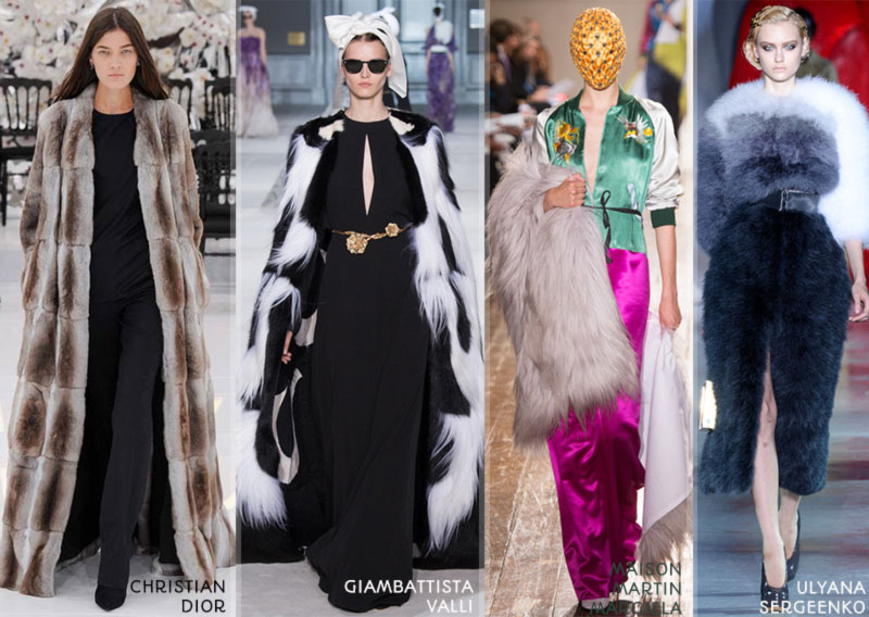 fall 2014 trends fur Couture Fall Winter 2014