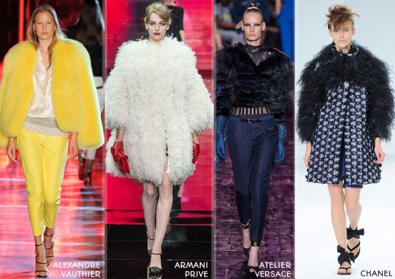 Fall 2014 trends fur Haute Couture collections
