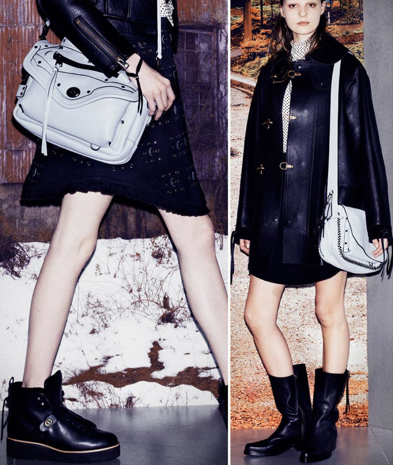 Fall Winter 2014 boots white bags Coach