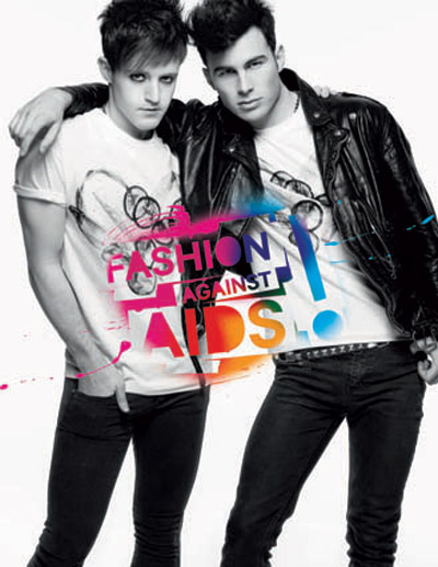 Fashion against AIDS HM tshirts