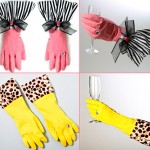 Fashionable Rubber Gloves