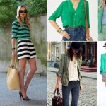 fashionable ways to wear green tops