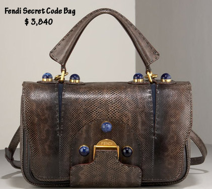 Katie Holmes Fendi Secret Code Bag