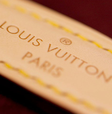 FIFA Golden World Cup Louis Vuitton case label