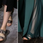 flat exotic couture sandals Valentino Fall 2014