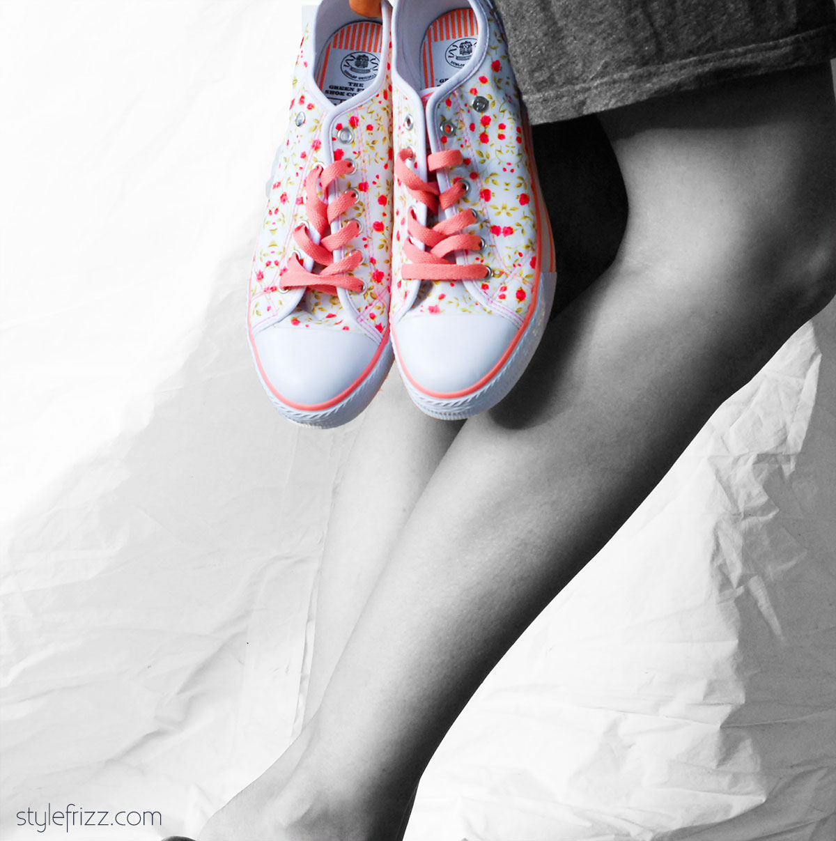 flowers canvas sneakers perfect for summer