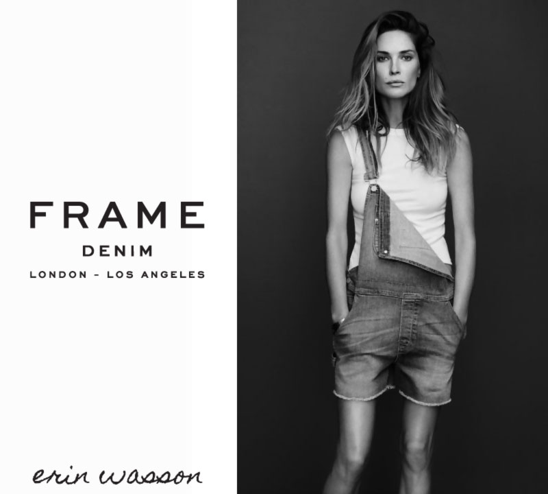 Frame denim 2014 collection lookbook Erin Wasson