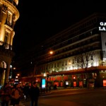 Galeries Lafayette Soldes by night
