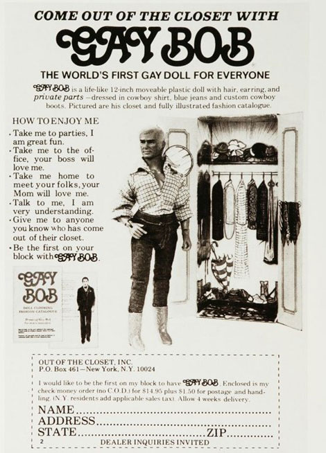 Vintage Advertising: Gay Doll For Everyone!