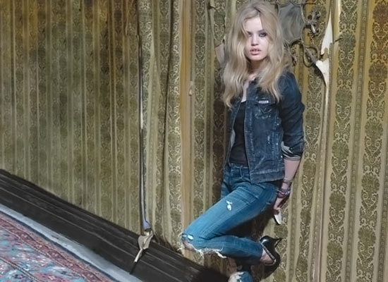 Georgia Jagger Hudson Jeans Ad 1