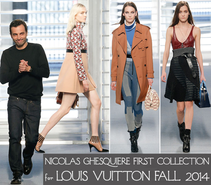 Ghesquiere first Vuitton collection Fall 2014